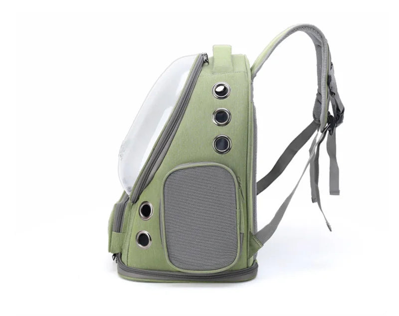 Transparent Pet Carrier Backpack – Travel Bag for Cats & Small Dogs
