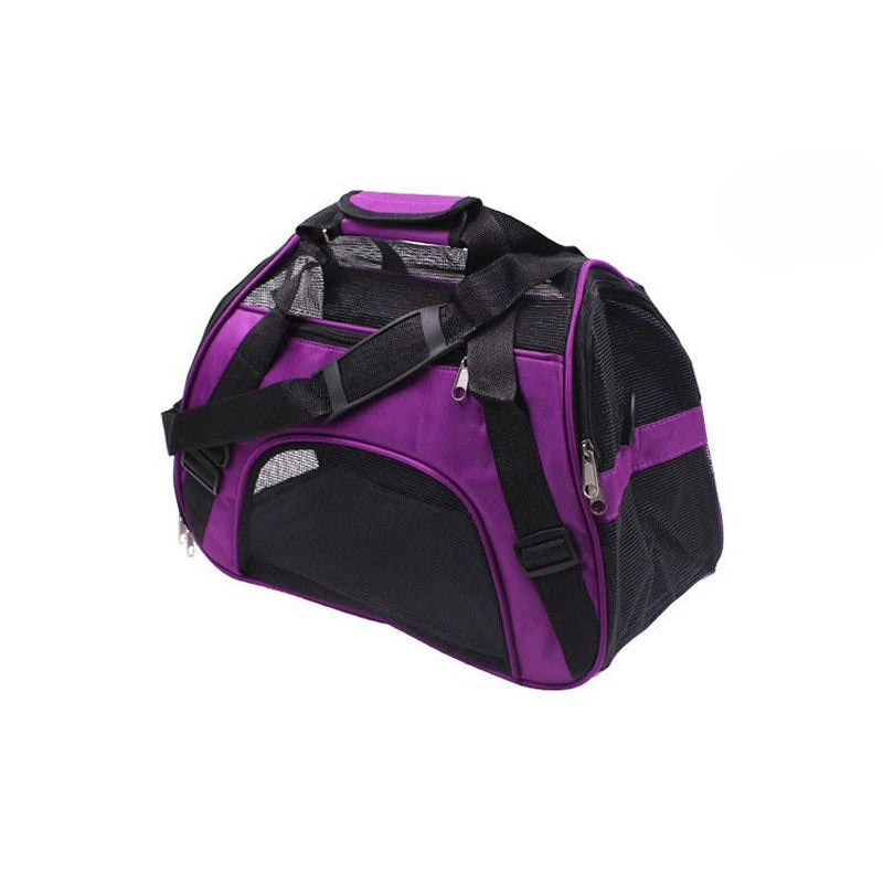 Portable Mesh Pet Carrier Bag – Travel & Outdoor Handbag for Small Dogs & Cats