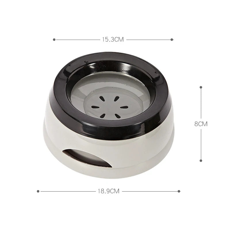 No-Spill Floating Pet Bowl – Dog & Cat Water Feeder
