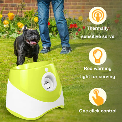 Automatic Dog Tennis Ball Launcher – Interactive Pet Toy