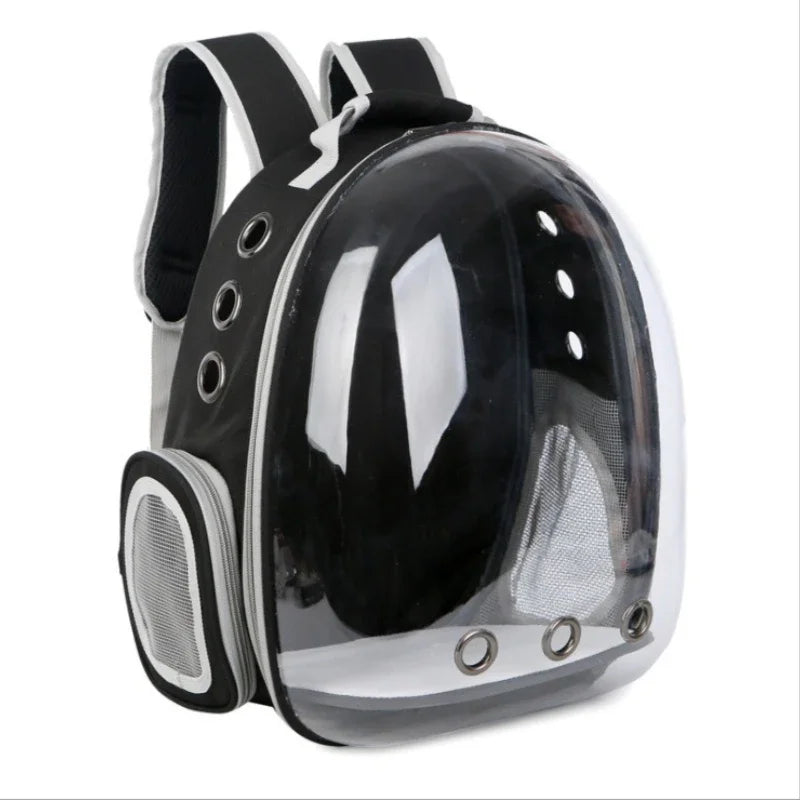 Premium Transparent Space Capsule Pet Backpack – Lightweight Travel Carrier