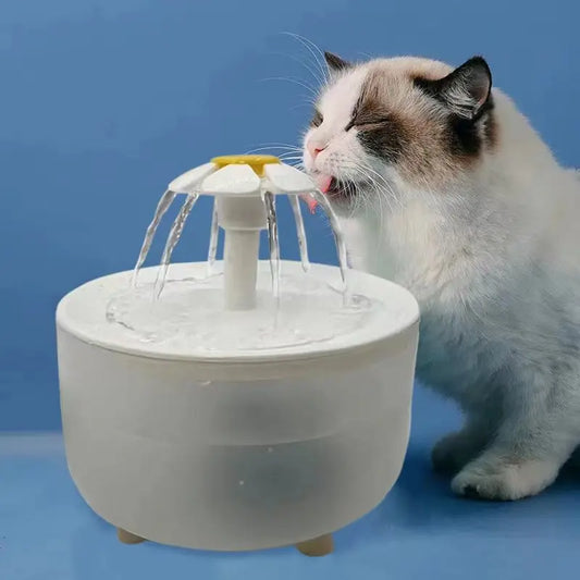 Automatic Cat Water Fountain – USB Electric Filtered Pet Drinker Bowl 1200mL