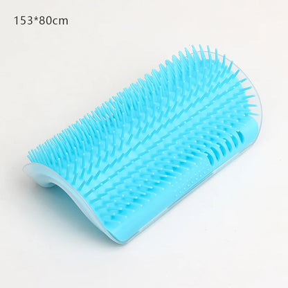Cat Massage & Hair Removal Wall Brush – Self-Cleaning Pet Grooming Tool