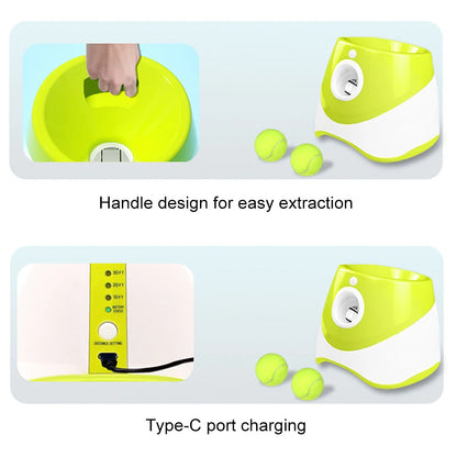 Automatic Dog Tennis Ball Launcher – Interactive Pet Toy