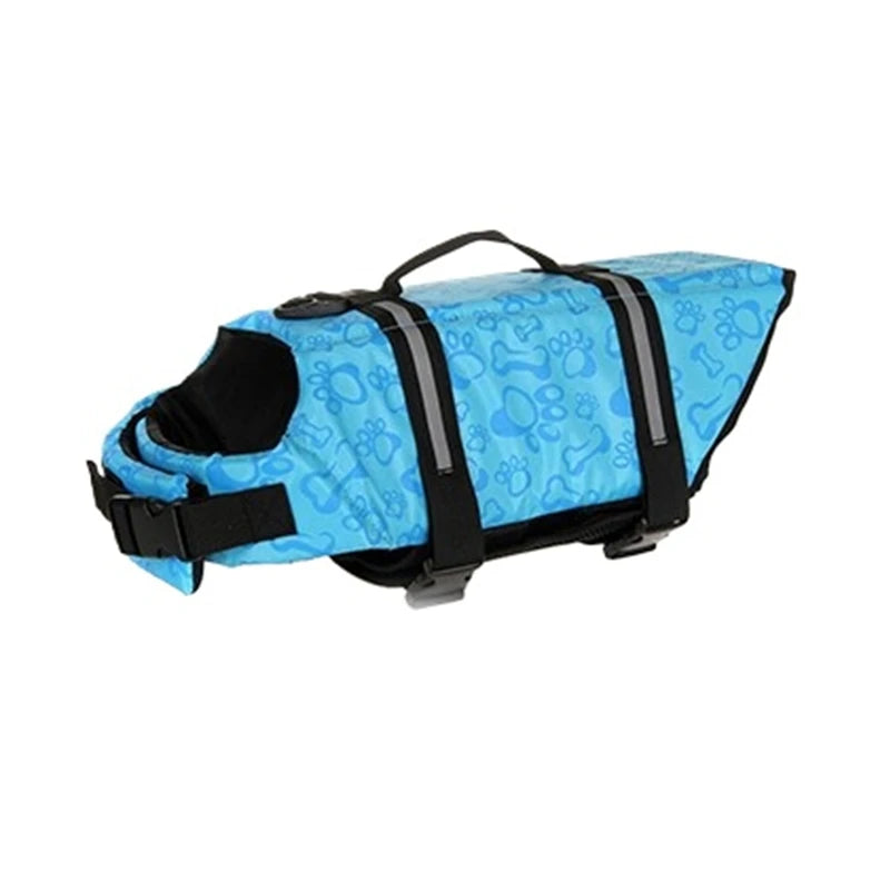 Reflective Dog Life Jacket – Adjustable Safety Swim Vest for Large Dogs