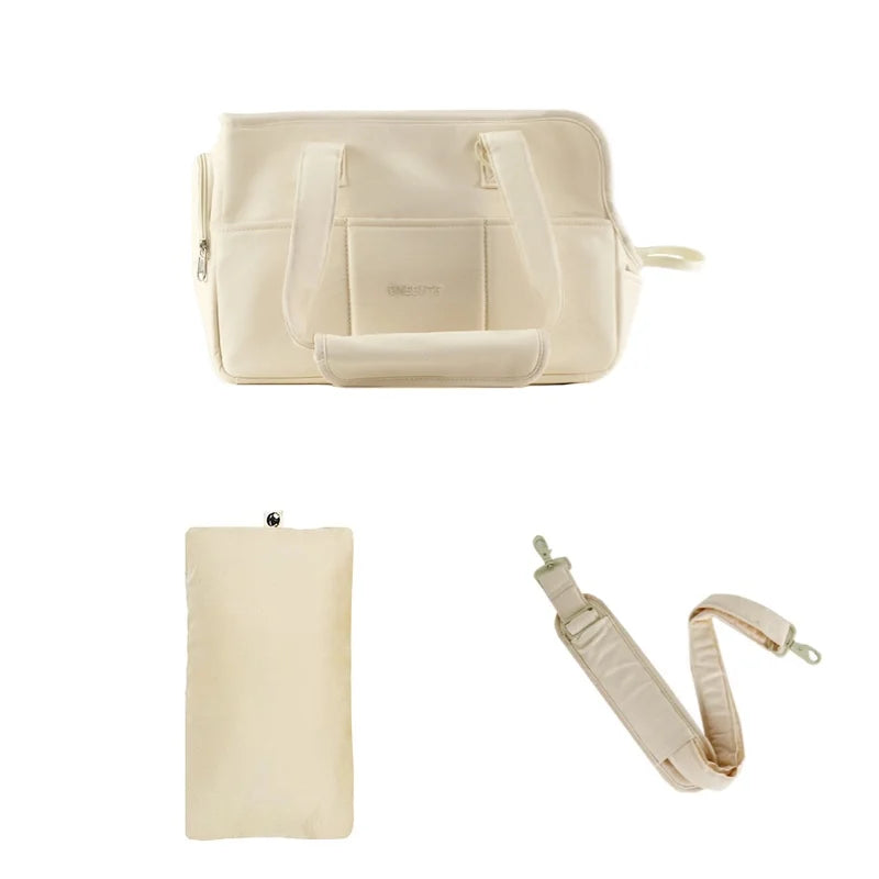 Portable Cotton Dog Carrier Sling – Handbag for Small & Medium Dogs