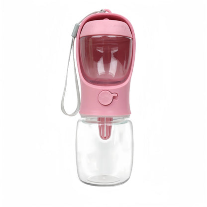 Portable Pet Water & Food Bottle – Travel Dog & Cat Dispenser