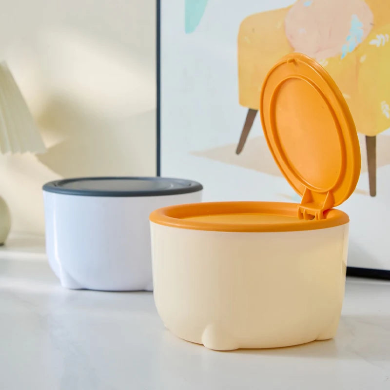 Mini Trash Bin – Portable Desk & Car Garbage Can for Pet Waste