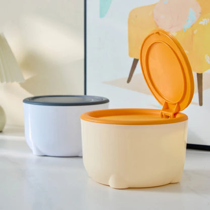 Mini Trash Bin – Portable Desk & Car Garbage Can for Pet Waste