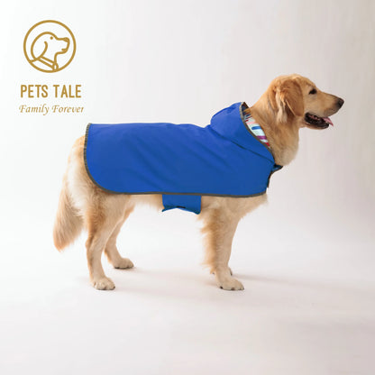 Double-Layer Yellow Dog Raincoat – Two-Way Wear