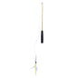 Telescopic 3-Section Cat Teaser Wand – Interactive Kitten Toy