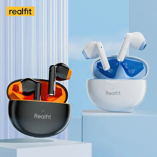 Realfit F2 Bluetooth Earbuds – HIFI Quality TWS Wireless Earphones for Realme & Xiaomi