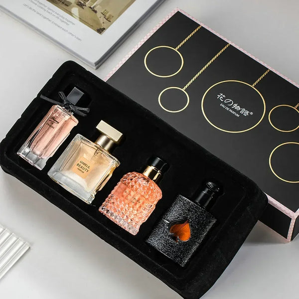 Original 105ml Women’s Perfume Set – 4PCS Fresh Floral Fragrance