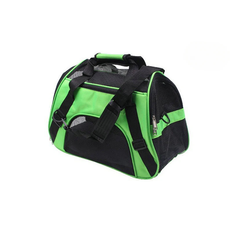 Portable Mesh Pet Carrier Bag – Travel & Outdoor Handbag for Small Dogs & Cats