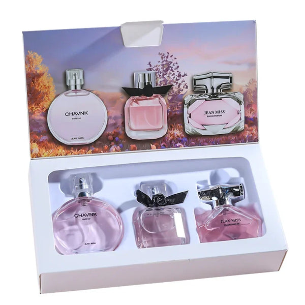 90ml Women’s Eau De Parfum Gift Set – Floral & Fruity Spray (3×30ml)