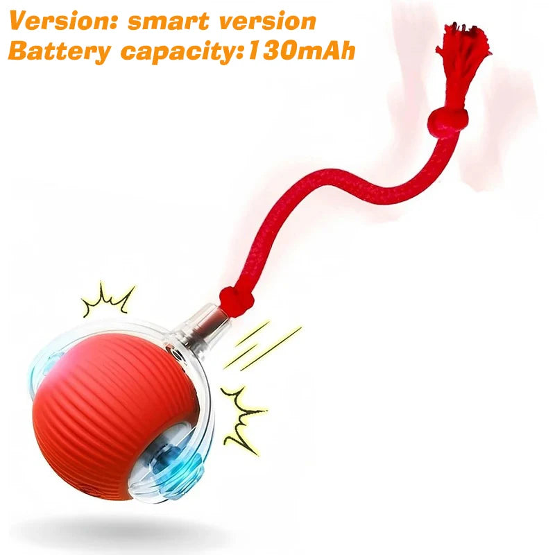 Automatic Rolling Dog Ball – Interactive Smart Toy for Puppies