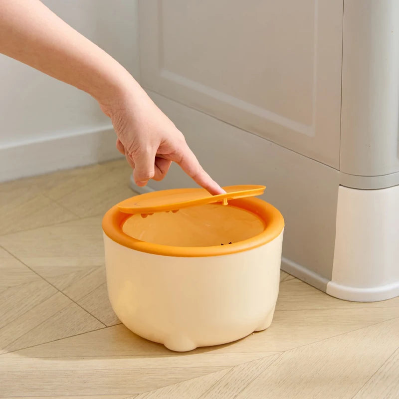 Mini Trash Bin – Portable Desk & Car Garbage Can for Pet Waste
