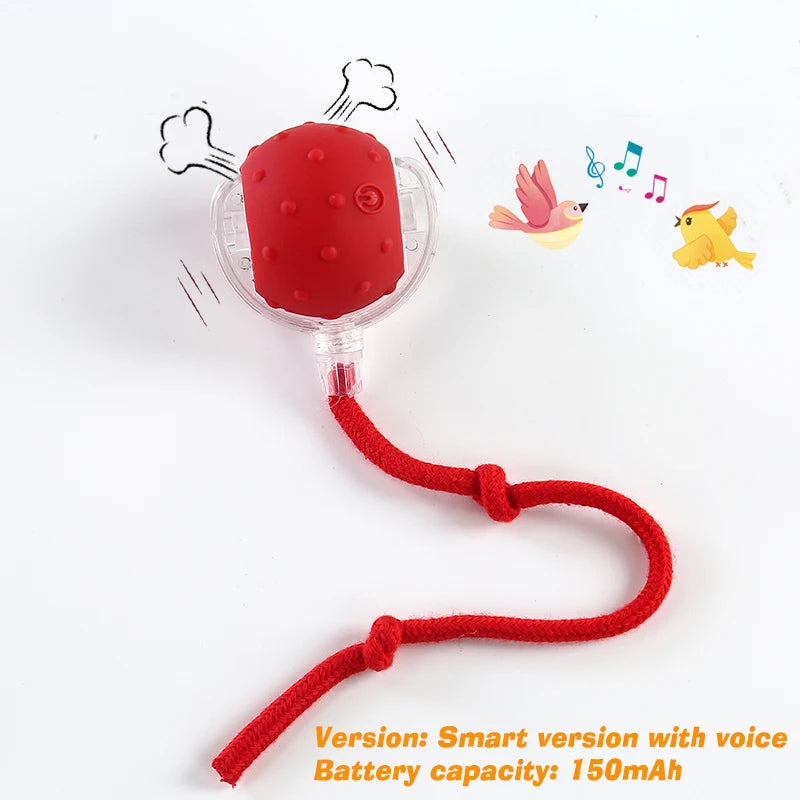 Automatic Rolling Dog Ball – Interactive Smart Toy for Puppies