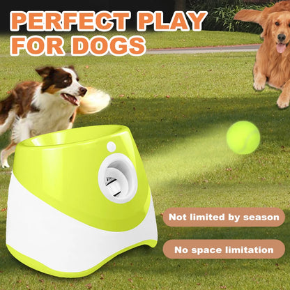 Automatic Dog Tennis Ball Launcher – Interactive Pet Toy
