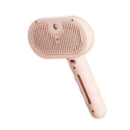 Dog & Cat Steam Massage Comb – Soft Teeth Hair Removal Grooming Brush