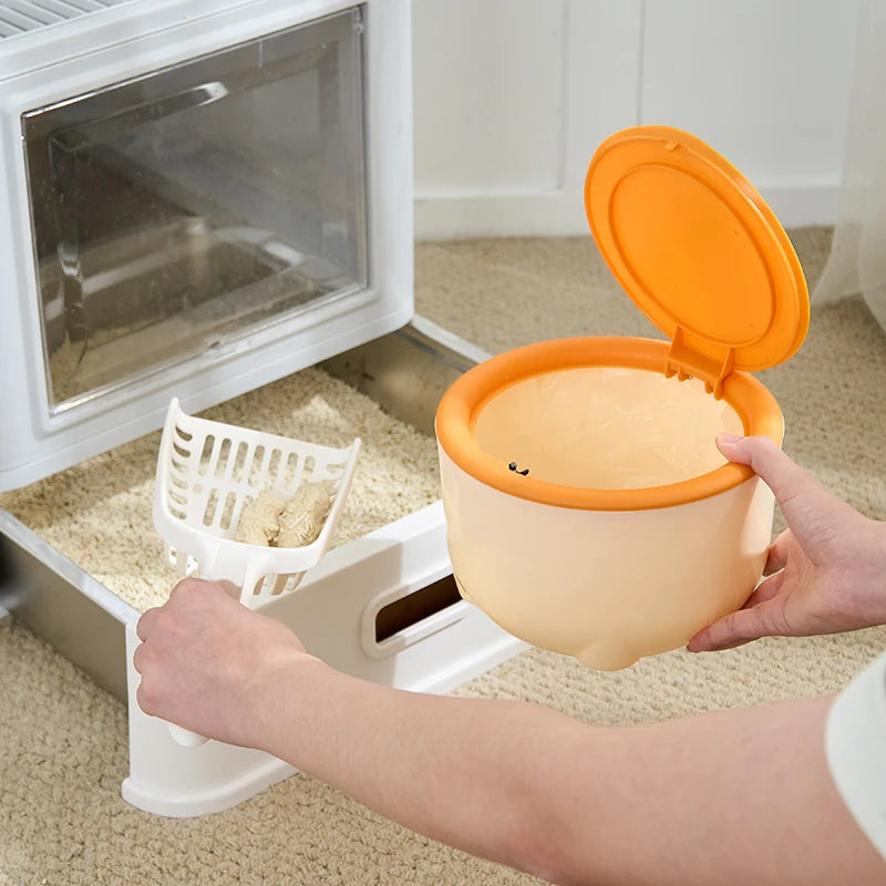 Mini Trash Bin – Portable Desk & Car Garbage Can for Pet Waste