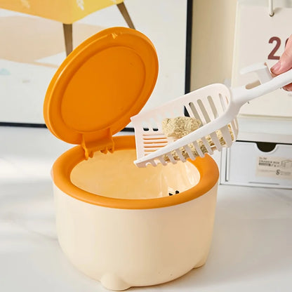 Mini Trash Bin – Portable Desk & Car Garbage Can for Pet Waste