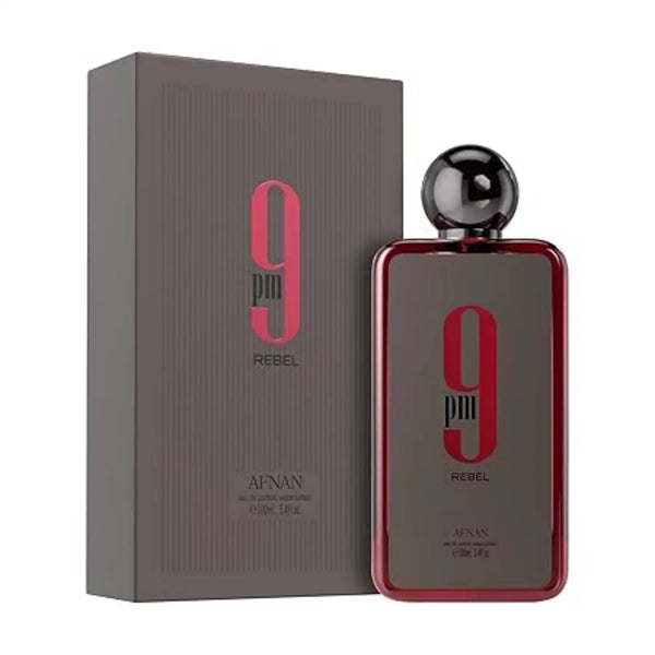 Afnan 9 PM Rebel 100ml Unisex Eau de Parfum – Original Arabic Perfume