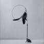 Cat Teaser Wand with Bell – Replaceable Feather Head