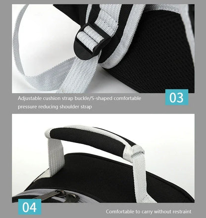 Premium Transparent Space Capsule Pet Backpack – Lightweight Travel Carrier
