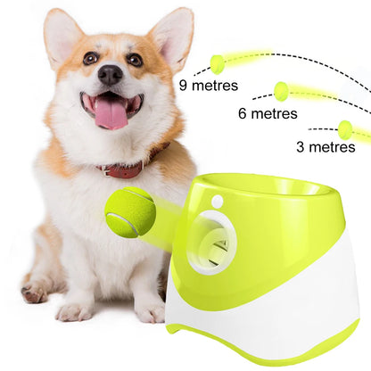 Automatic Dog Tennis Ball Launcher – Interactive Pet Toy