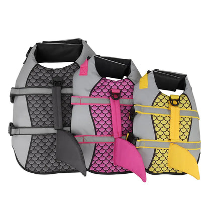 Shark-Style Dog Life Jacket – Summer Swim Vest for Pets