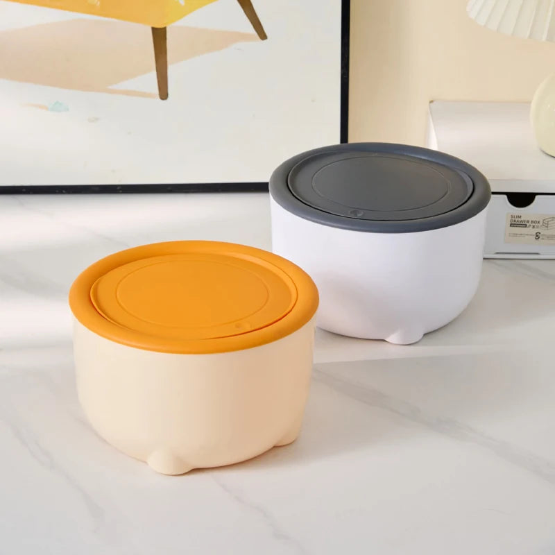 Mini Trash Bin – Portable Desk & Car Garbage Can for Pet Waste