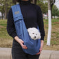 Portable Dog & Cat Sling Carrier – Crossbody Shoulder Bag for Travel