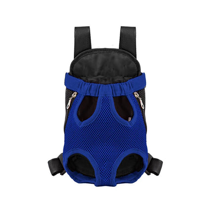 Portable Mesh Pet Carrier Backpack – Double-Shoulder Travel Bag