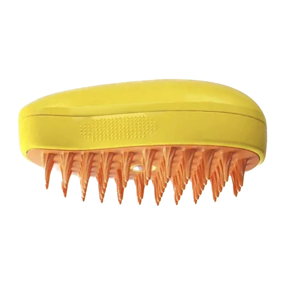 3-in-1 Steam Spray Pet Massage Brush – Hair Removal Comb for Cats & Dogs