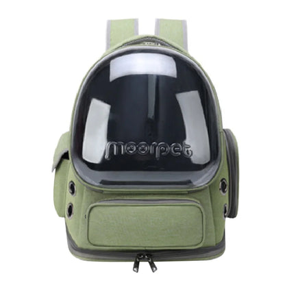 Transparent Pet Carrier Backpack – Travel Bag for Cats & Small Dogs
