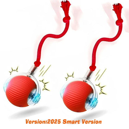 Automatic Rolling Dog Ball – Interactive Smart Toy for Puppies