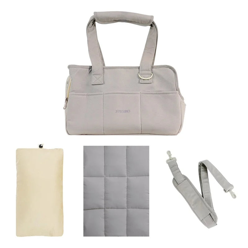 Portable Cotton Dog Carrier Sling – Handbag for Small & Medium Dogs