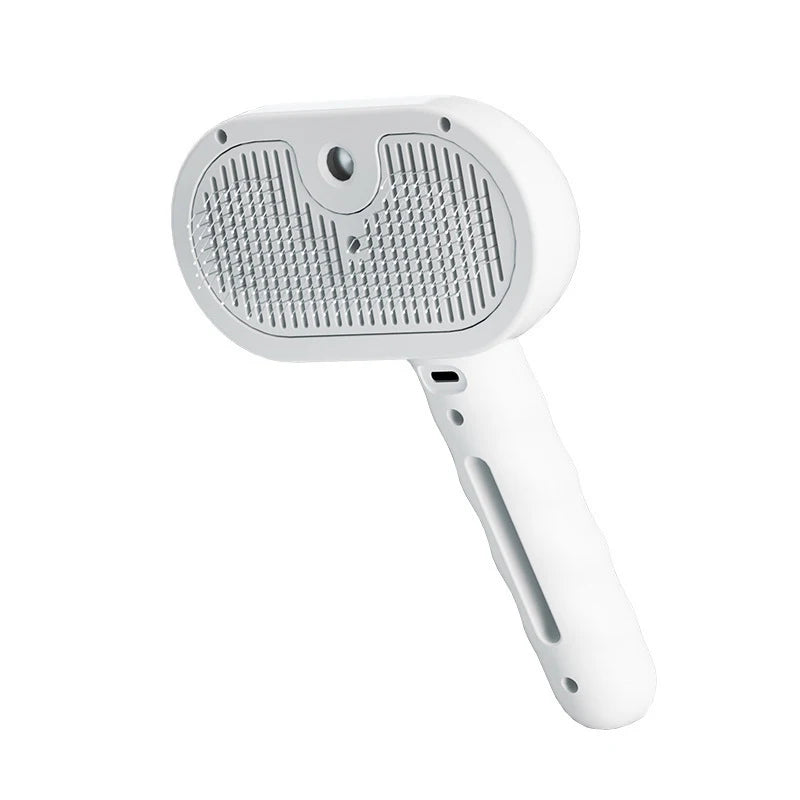 Dog & Cat Steam Massage Comb – Soft Teeth Hair Removal Grooming Brush